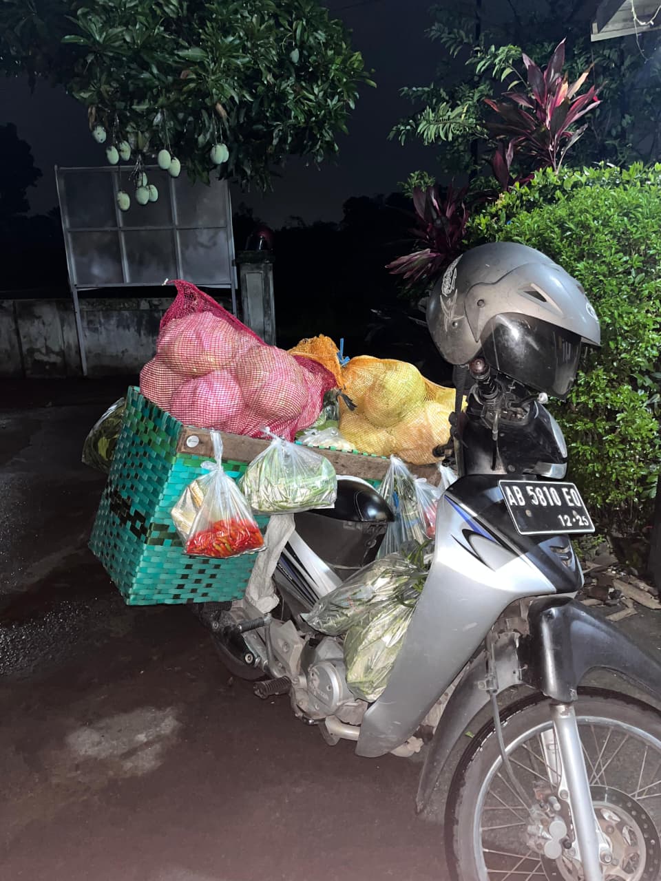 LadangGo operational documentation for commodities distributed each month